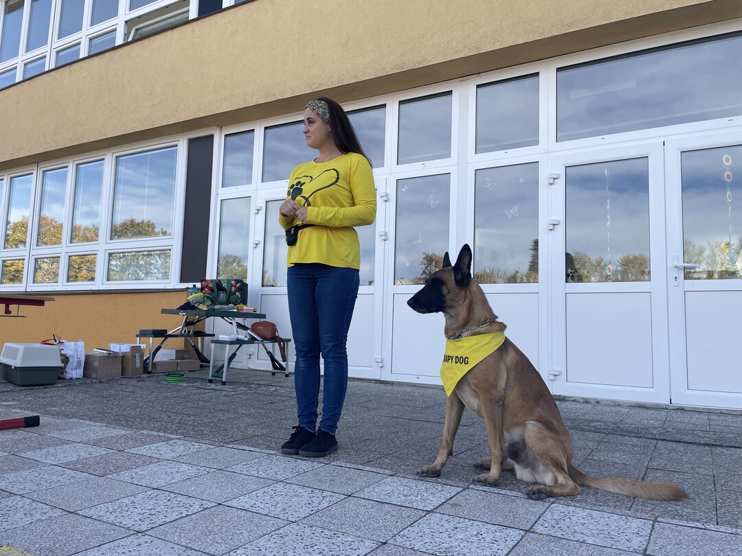 Prednáška s veterinárom a psíkom